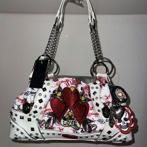 Sold out - Ed Hardy Y2K Love Design Shoulder Bag